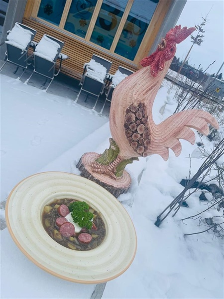 Wuche Menü vom Mäntig, 2. Februar bis Friitig, 6. Februar