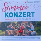Sommerkonzert der Jugendmusik Hombrechtikon – 4. Juli im Hof Kafi