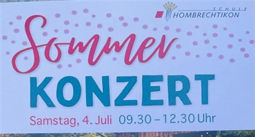 Sommerkonzert der Jugendmusik Hombrechtikon – 4. Juli im Hof Kafi