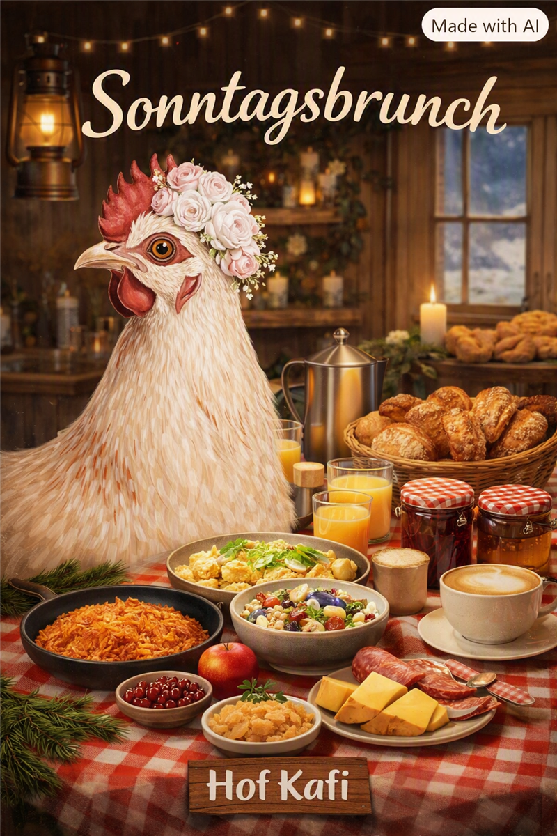 Sonntagsbrunch im Hof Kafi